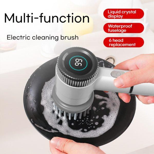 Electric Spin Scrubber | Power Cleaning Brush - Image 2