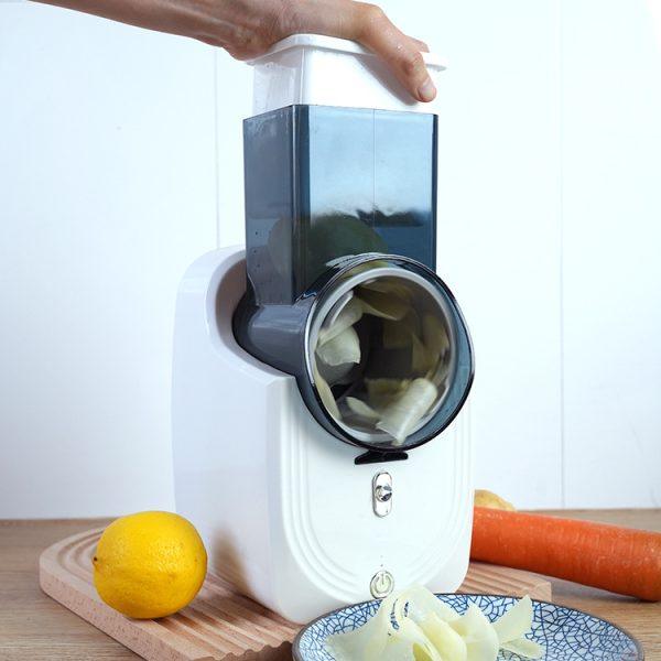 Multi-function electric vegetable slicer