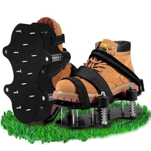 Double Layer Lawn Aerator Shoes for Grass